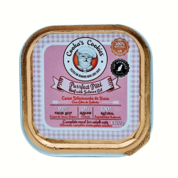 Pâtée pour chat BŒUF / SAUMON - COOKA'S COOKIES