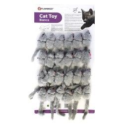 Lot de 24 jouets souris pour chat