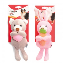 Peluche sonore LAPIN ou OURS