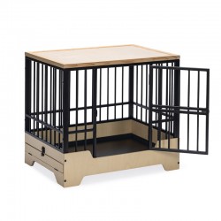 Cage pour chien élégante