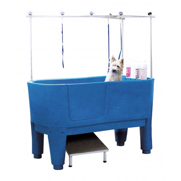 Baignoire Polyethylene Sur Pieds Pour Lavage Chien